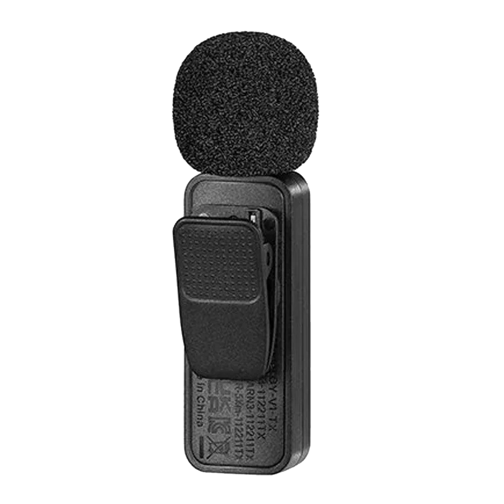 Boya BY-V3 Combo 2.4 GHz Dual (Lightning & Type-C) Wireless Microphone With Charing Case