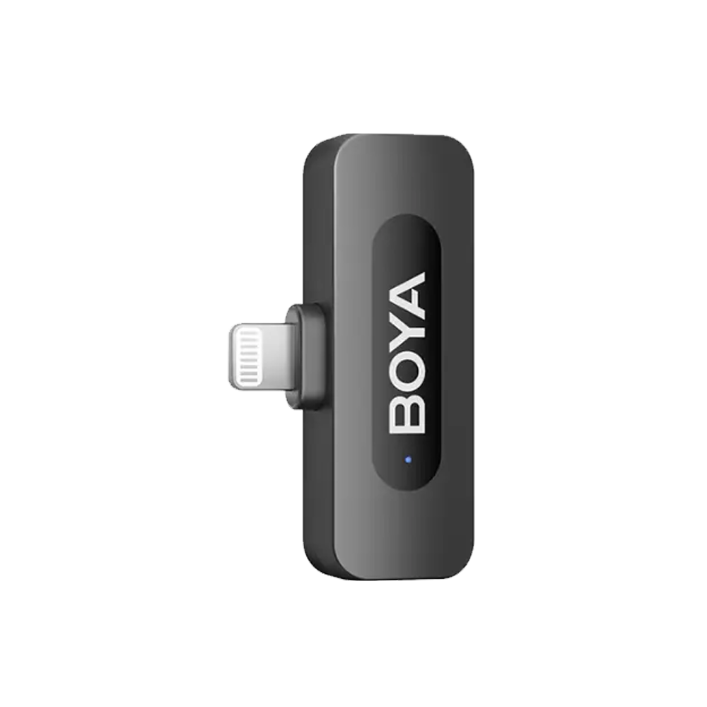 Boya BY-V3 2.4 GHz Dual Lightning Wireless Microphone With Charging Case
