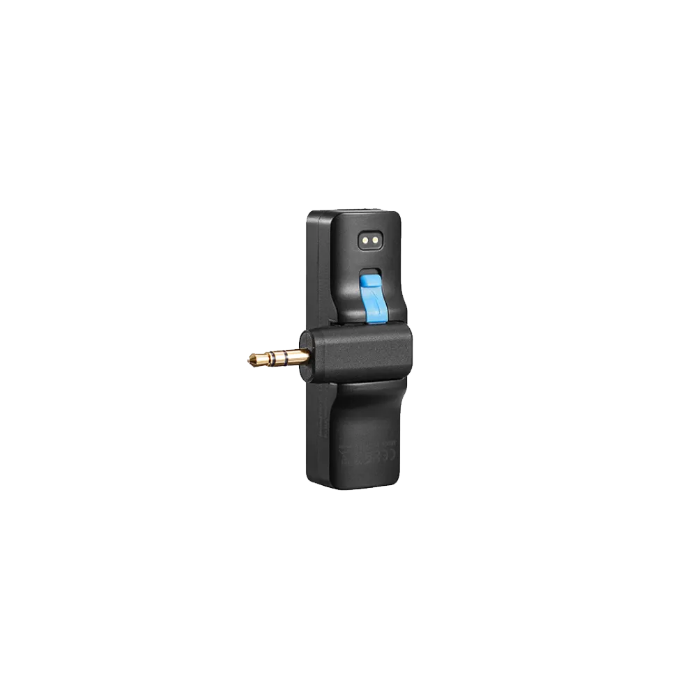 Boya Boyalink Multi-Compatible (Lightning + Type-C + 3.5mm) 2.4GHz Dual Channel Wireless Microphone With Charging Case