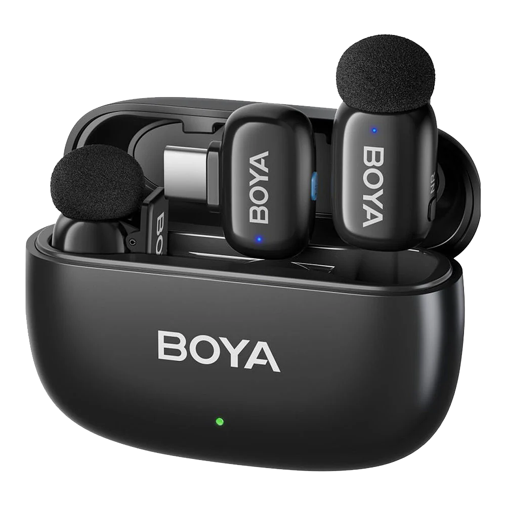 Boya mini-14 2.4 GHz Dual Type-C Wireless Microphone With Charging Case