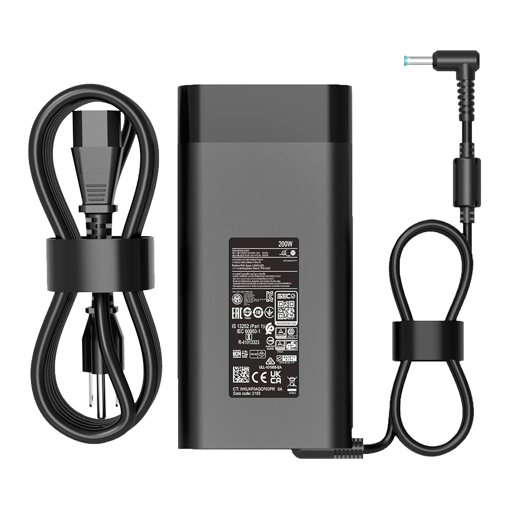 Cable Charger HP Envy 200W 4.5X3.0 Original