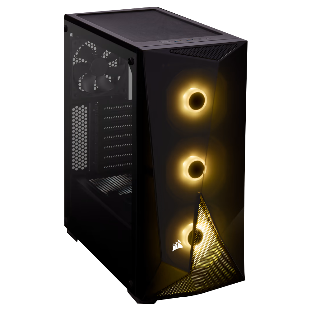 Corsair Carbide Spec-Delta RGB Mid Tower Case + CV Series 80 Plus Bronze 550W Power Supply