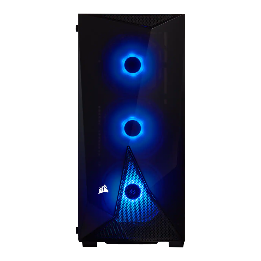 Corsair Carbide Spec-Delta RGB Mid Tower Case + CV Series 80 Plus Bronze 550W Power Supply