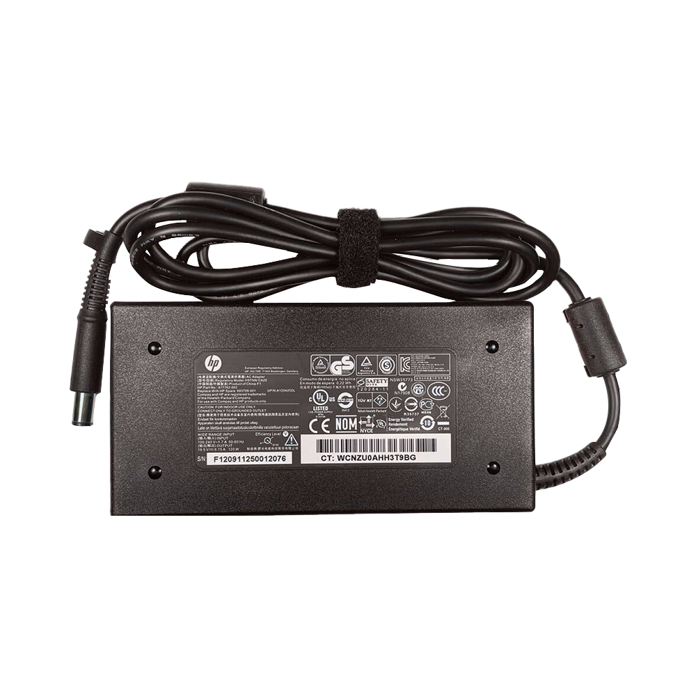 Charger Laptop HP 120W 18.5V 6.15A (7.4X5.0)
