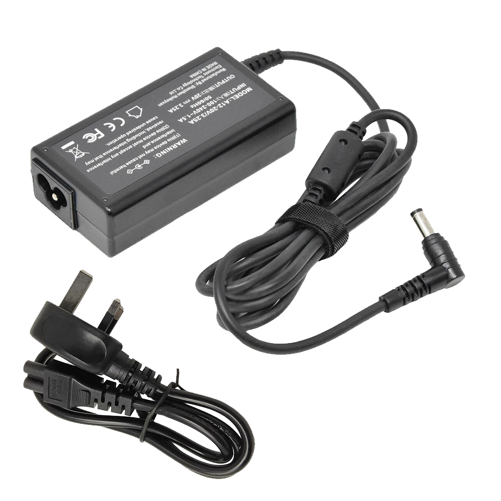 Charger Laptop Lenovo - Fujitsu 20V 3.25A (5.5 X 2.5)