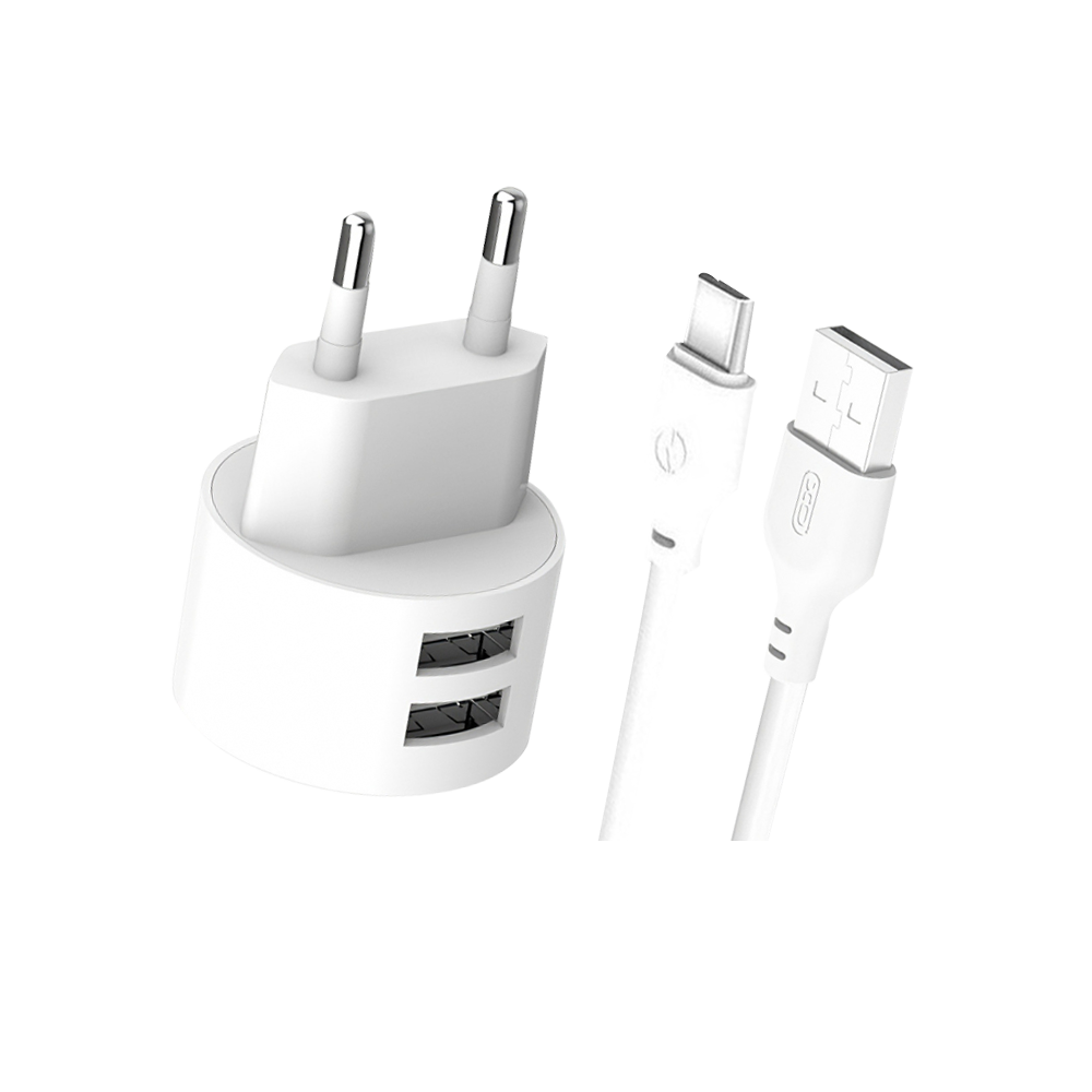 Charger Type-C Xo Xo-L62 (2 USB 2.4A)