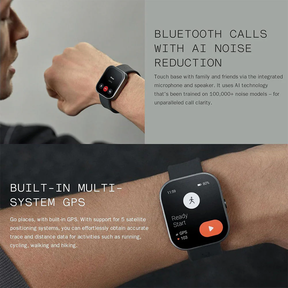 Smart Watch Cmf D395 - Grey