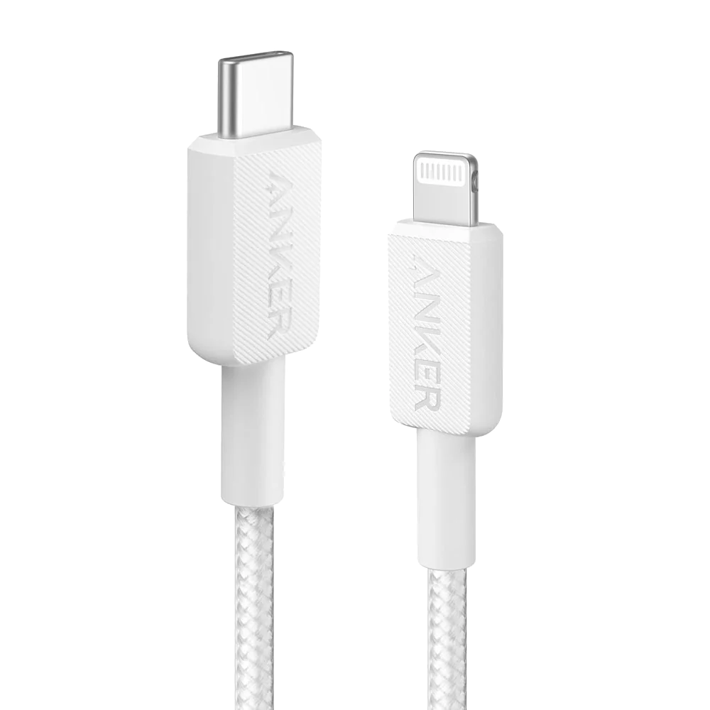 Cable Lightning To Type-C Anker A81B5H21 0.9m - White
