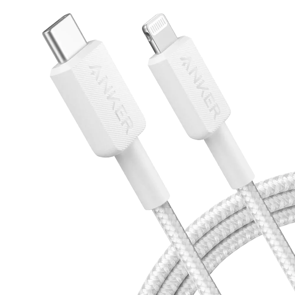 Cable Lightning To Type-C Anker A81B5H21 0.9m - White