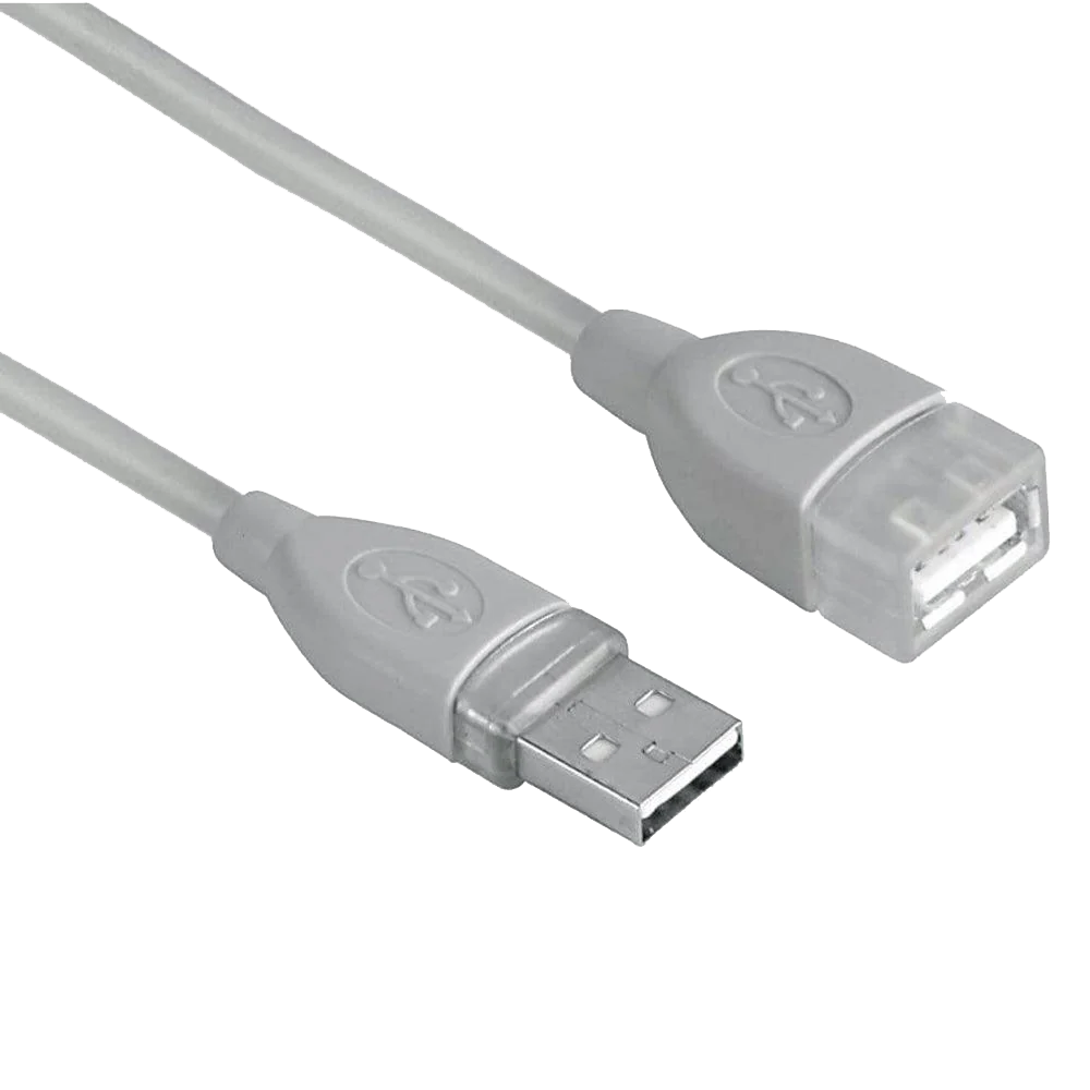 Cable USB Extension Gray 1.5M
