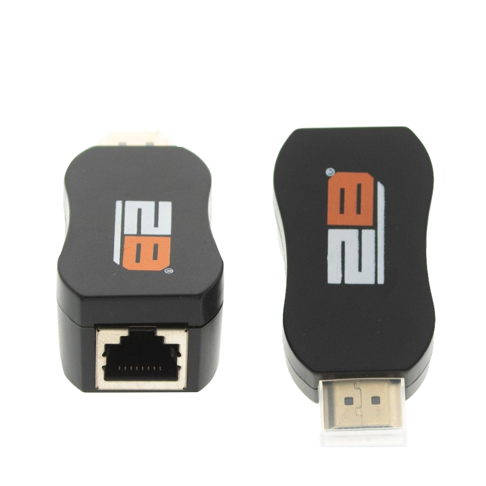 2B CV135 HDMI Extender By Lan Cat5/6 30m