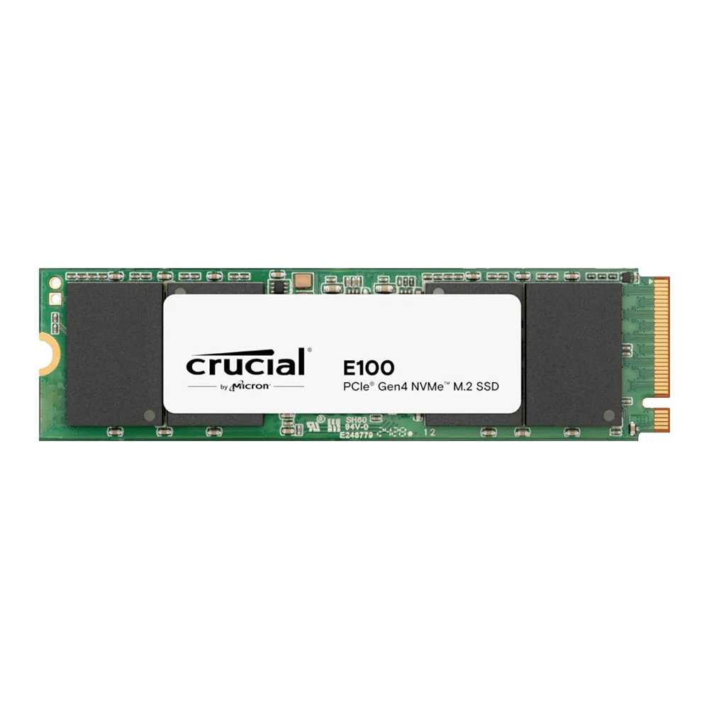 Crucial E100 1TB PCIe NVMe M.2 SSD