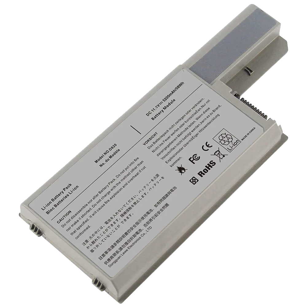 Battery Laptop Dell Latitude (D820 - D830 - D831)