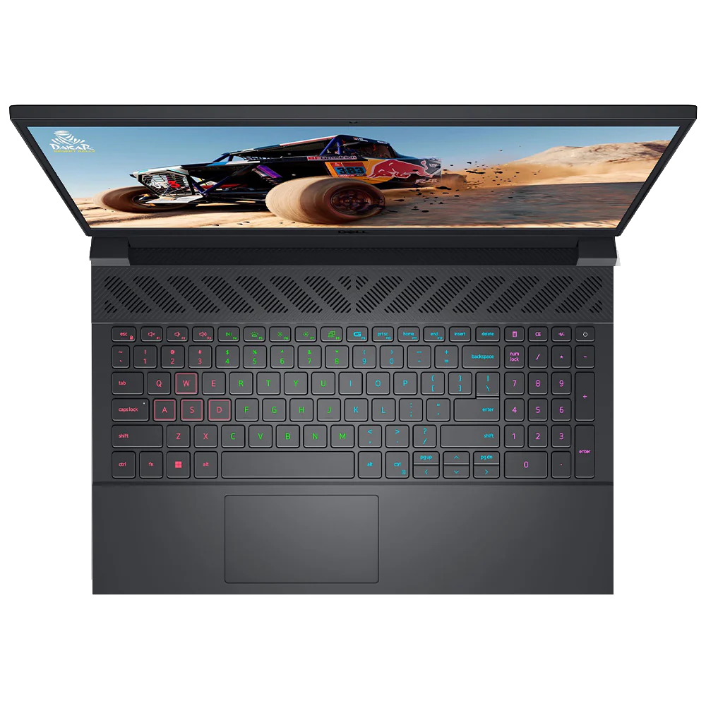 Dell G15-5530 Gaming Laptop (Intel core i7/13650HX - 16G DDR5 - 512GB M.2 NVMe - Nvidia RTX 4050 6G DDR6 - 15.6 Inch FHD 165Hz) - Gray