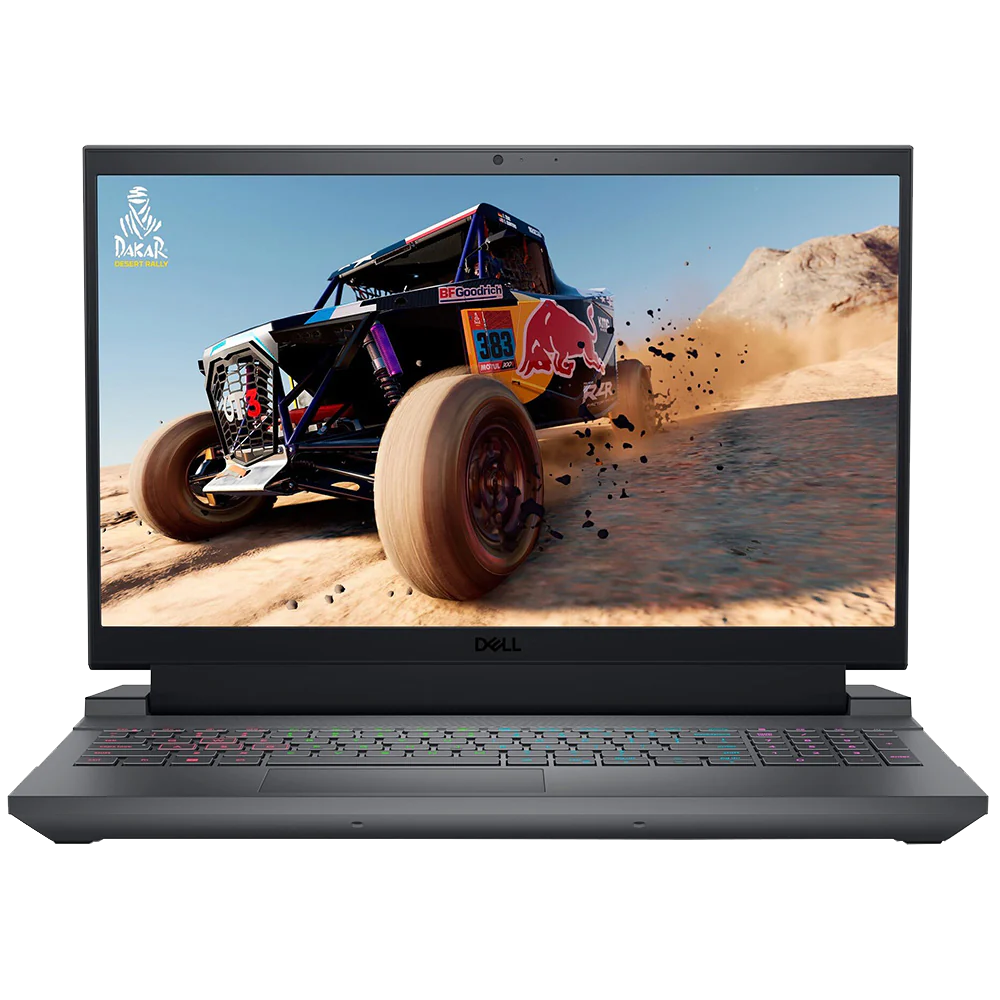 Dell G15-5530 Gaming Laptop (Intel core i5/13450HX - 16G DDR5 - 512GB M.2 NVMe - Nvidia RTX 3050 6G DDR6 - 15.6 Inch FHD 120Hz) - Gray