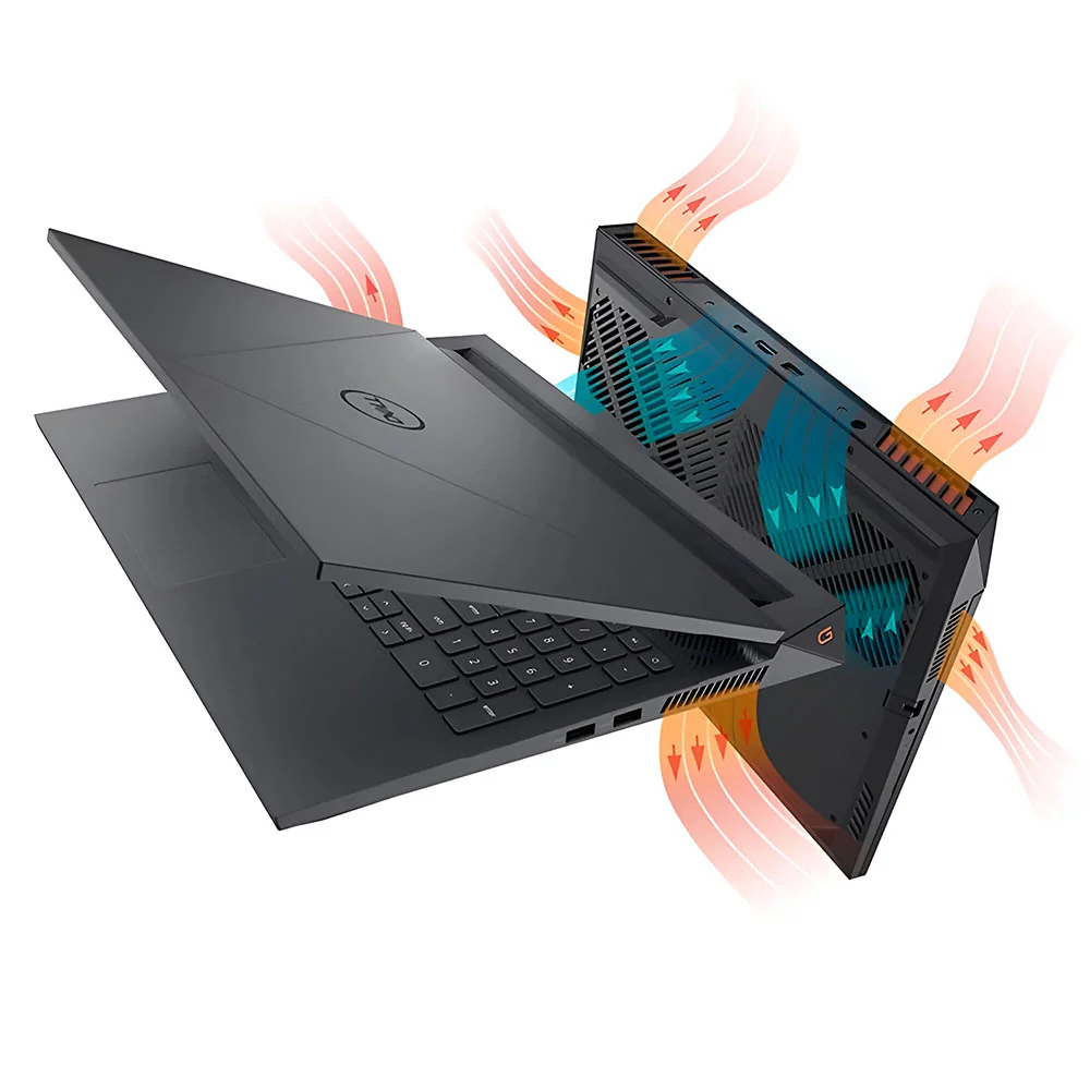 Dell G15-5530 Gaming Laptop (Intel core i7/13650HX - 16G DDR5 - 512GB M.2 NVMe - Nvidia RTX 4050 6G DDR6 - 15.6 Inch FHD 165Hz) - Gray