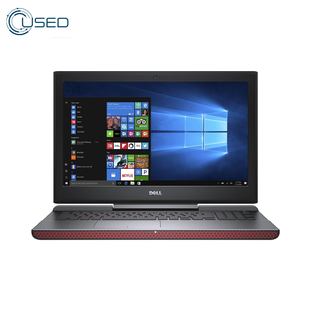 Dell Inspiron 15 7000 Gaming Laptop (Intel Core i7/7700HQ - 16GB DDR4 - 500GB SSD - Nvidia GeForce GTX 1050 TI 4GB - 15.6 Inch 4K - Cam) Original Used