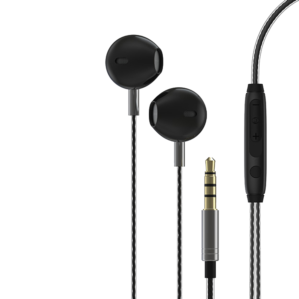 Earphone Wired Devia Metal In-Ear Em101 HP59S