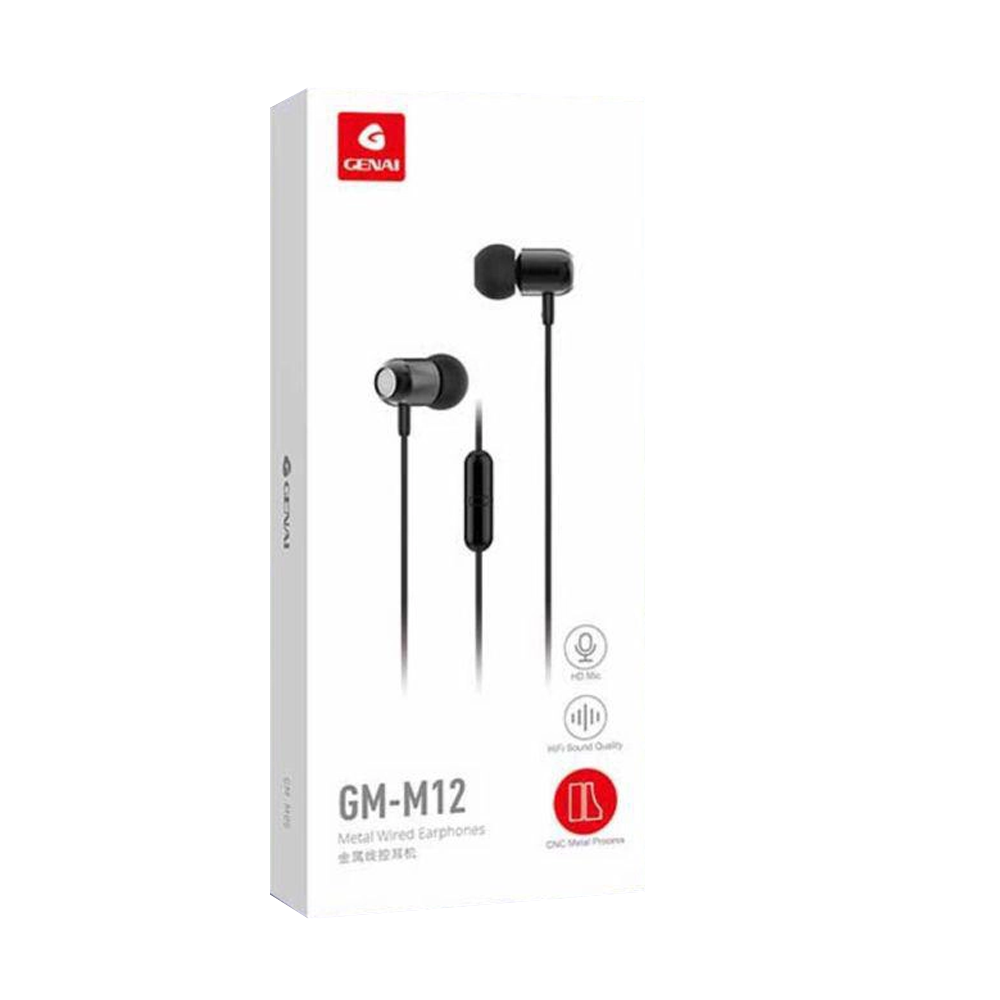 Earphone Wired Genai Gm-M12 (3.5 Mm)