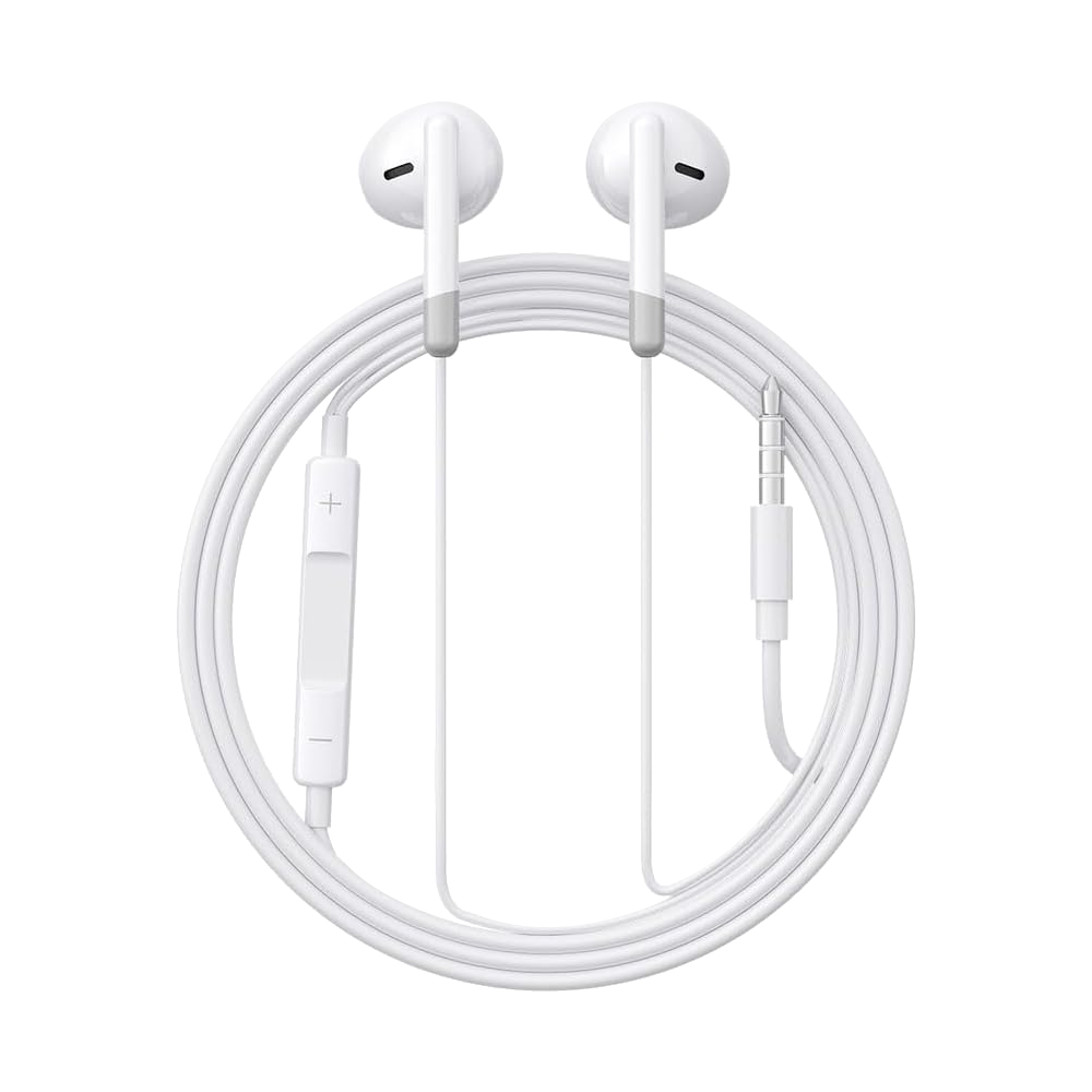 Earphone Wired Joyroom Jr-Ew01 (3.5Mm) - White