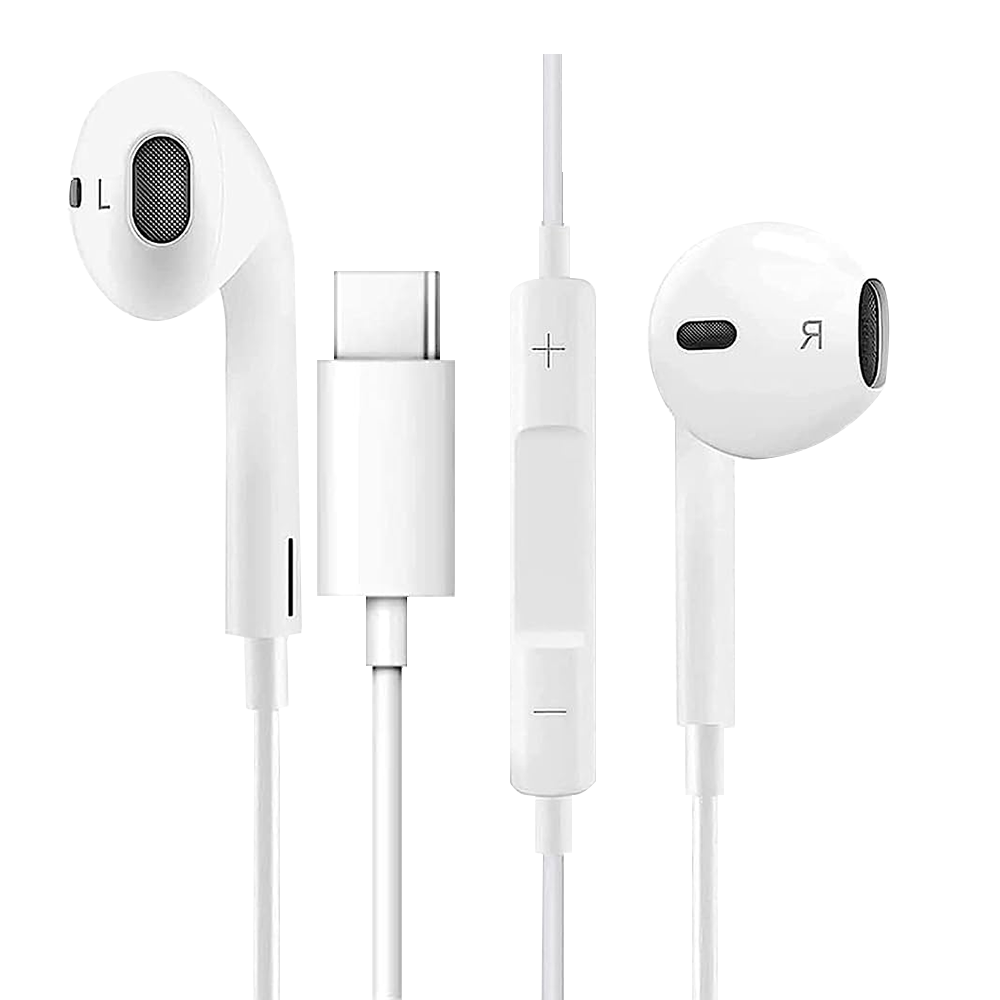 Earphone Wired White Package (Type-C)