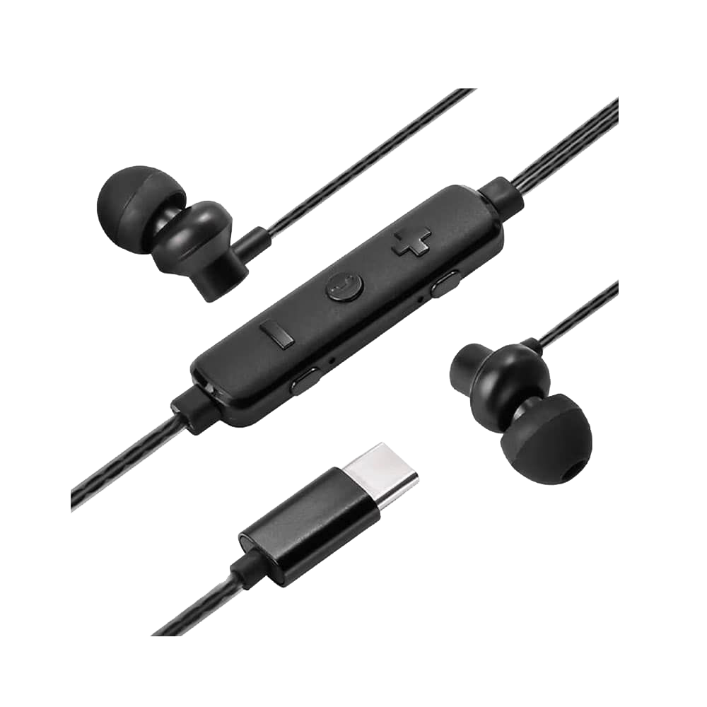 Earphone Wired HP DHH-1127 (Type-C) - Black