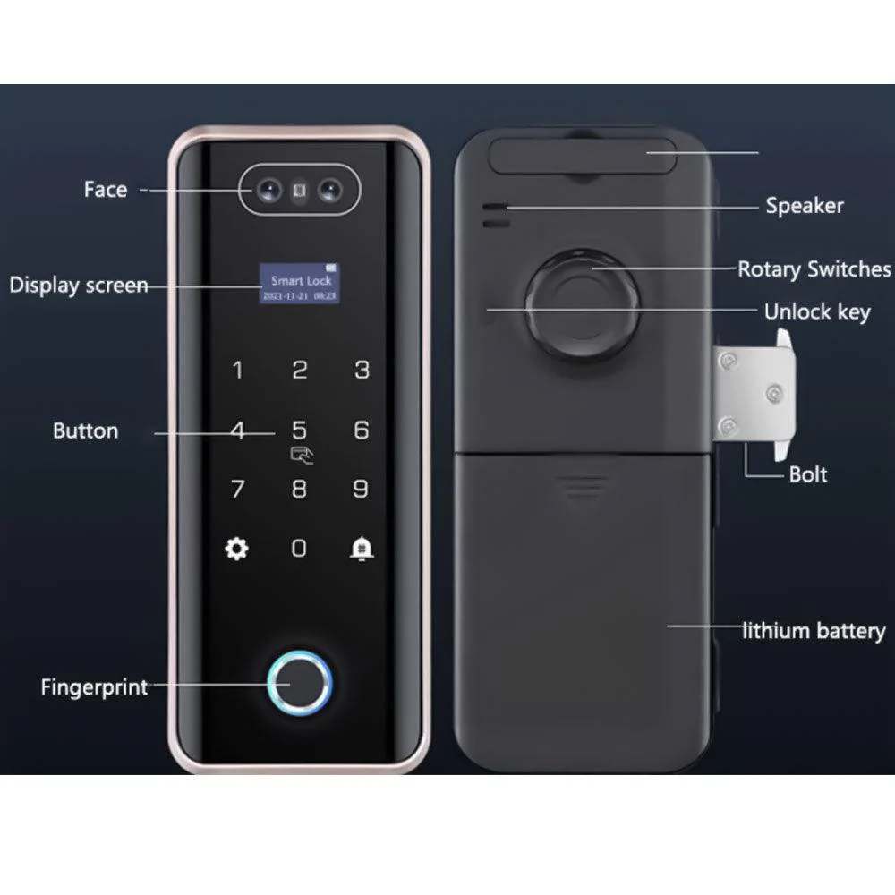 Elite Sec Source Smart Door Lock GL Plus2