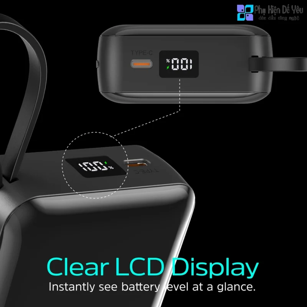 Energizer UE20077PQ Ultimate Type-C 35W Fast Charging Power Bank 20000mAh - Black