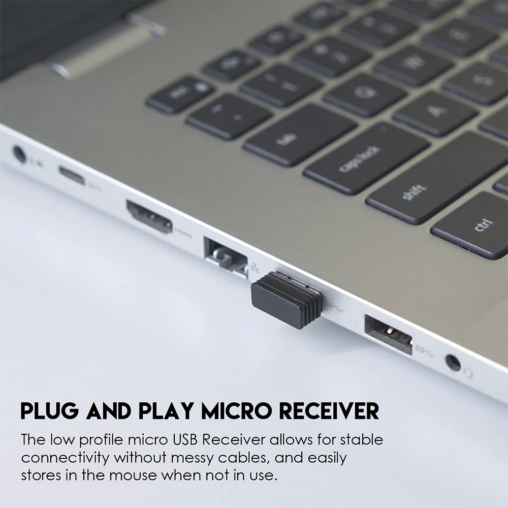 Fantech Go W603 Wireless Mouse - Black