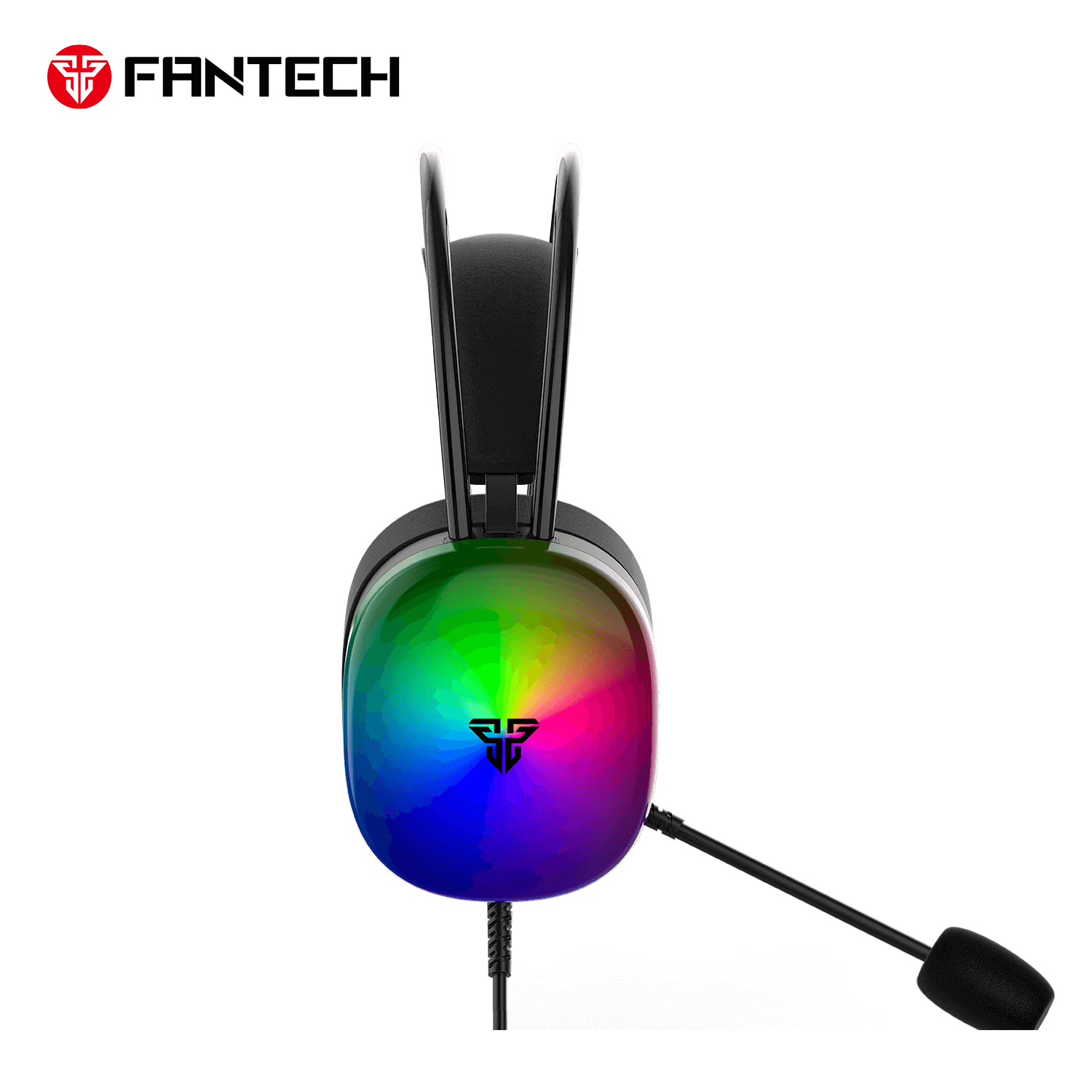 Fantech Aurora HG29 RGB Gaming Headphone (USB 7.1) - Black