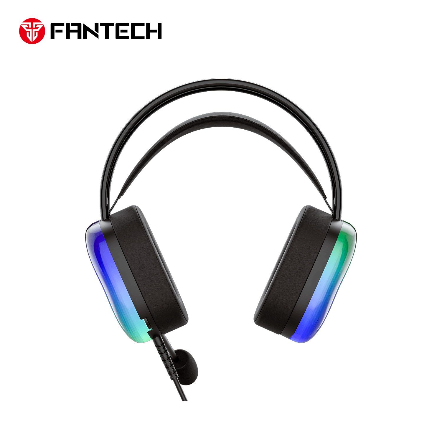 Fantech Aurora HG29 RGB Gaming Headphone (USB 7.1) - Black