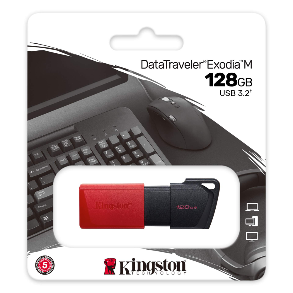 Kingston Exodia DTXM 128GB USB 3.2 Flash Memory