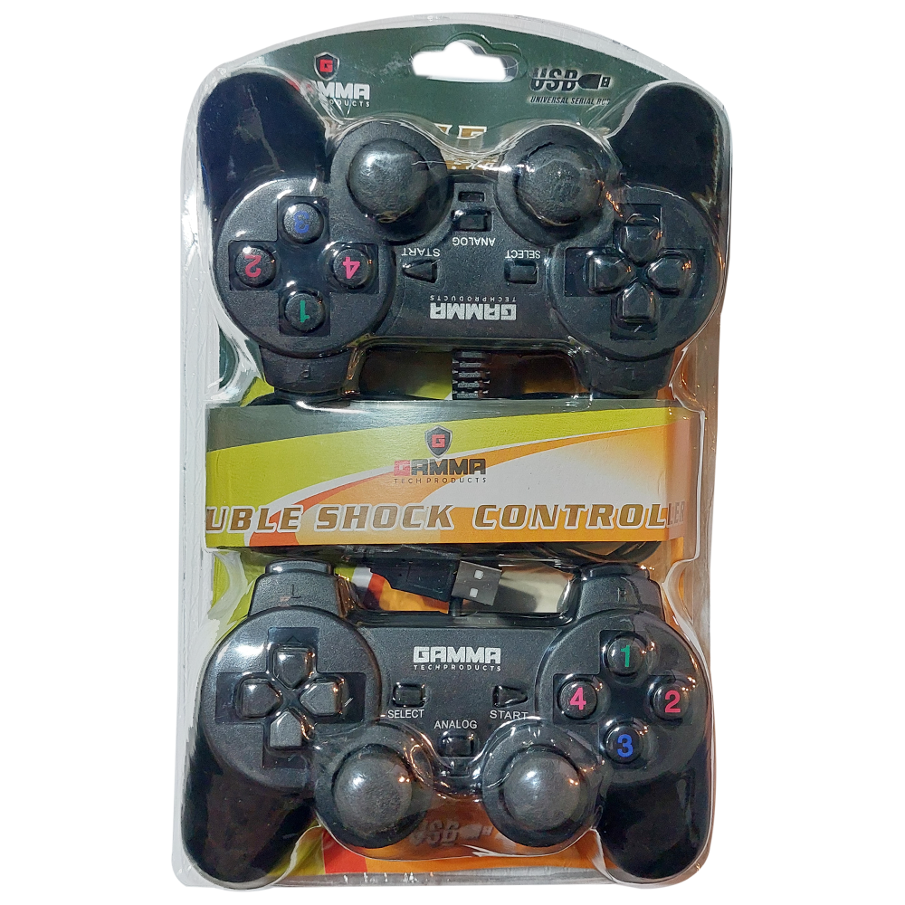 Gamepad Double Analog Gamma Gt-201