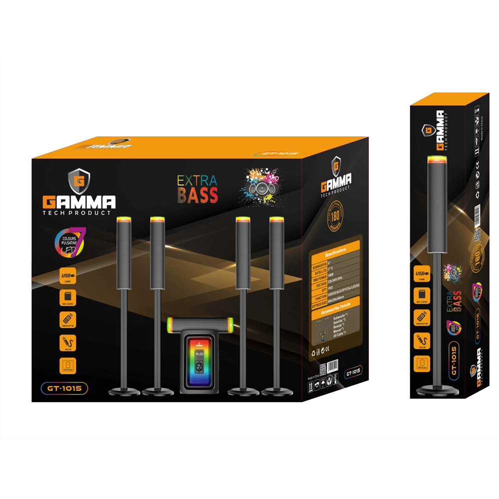 Speaker Gamma 5.1 GT-1015