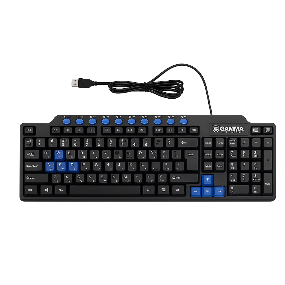 Keyboard USB Multimedia Gamma K-17