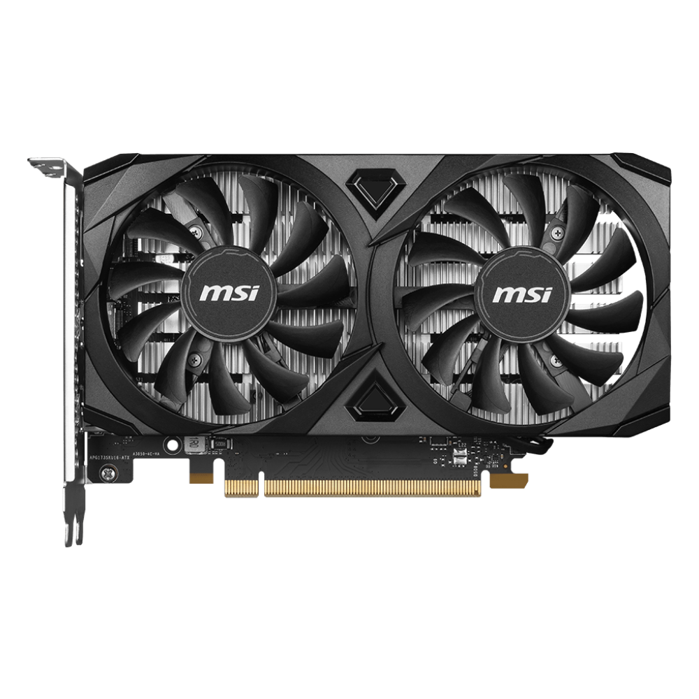 MSI GeForce RTX 3050 Ventus 2X E OC 6GB GDDR6 Graphics Card