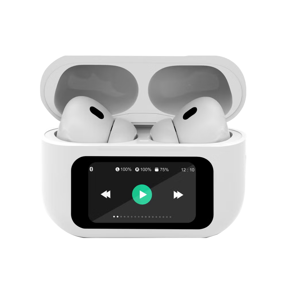 General GEB852 ANC Earbuds LED Touch screen - White