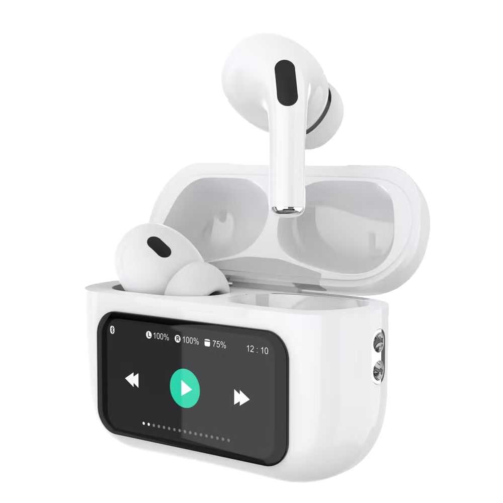 General GEB852 ANC Earbuds LED Touch screen - White