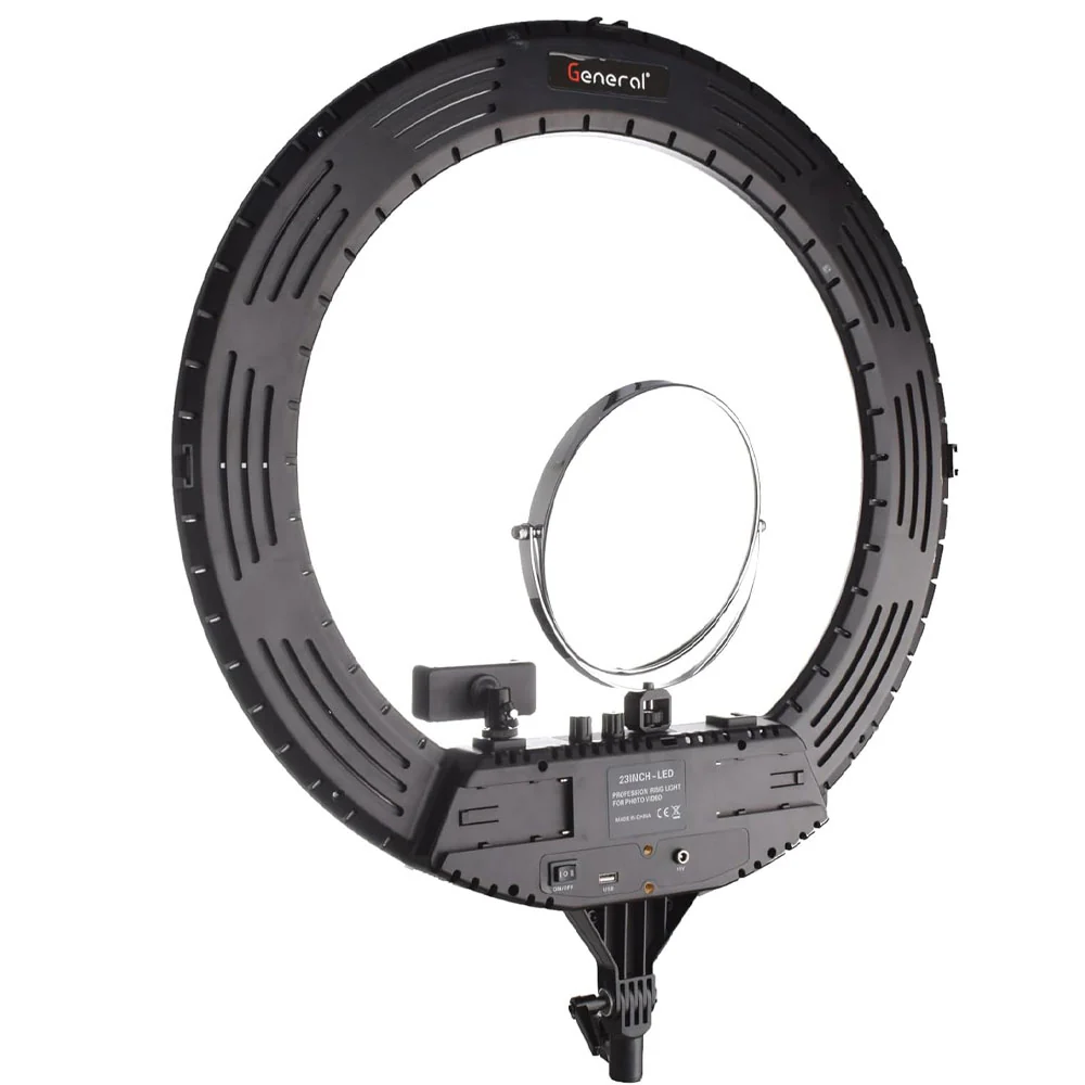 General LF-R770C 23 Inch Ring Light With Mirror