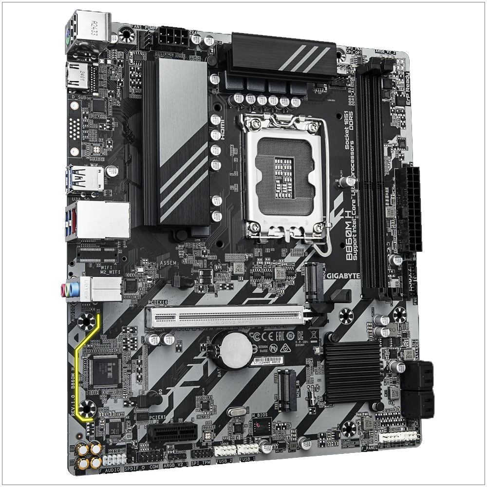 Gigabyte B860M H Intel LGA 1851 Motherboard