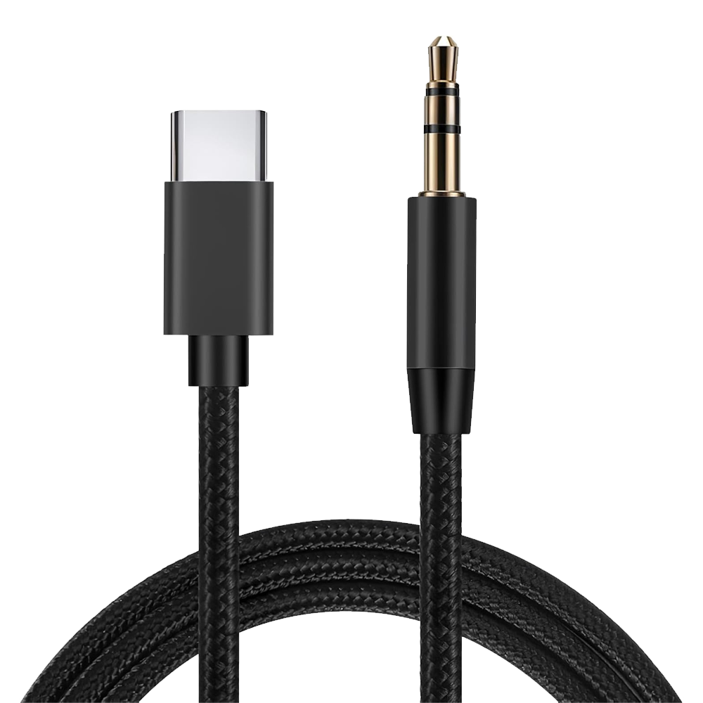 Go Run GR-033 Type-C to 3.5mm AUX Audio Cable 1.0m