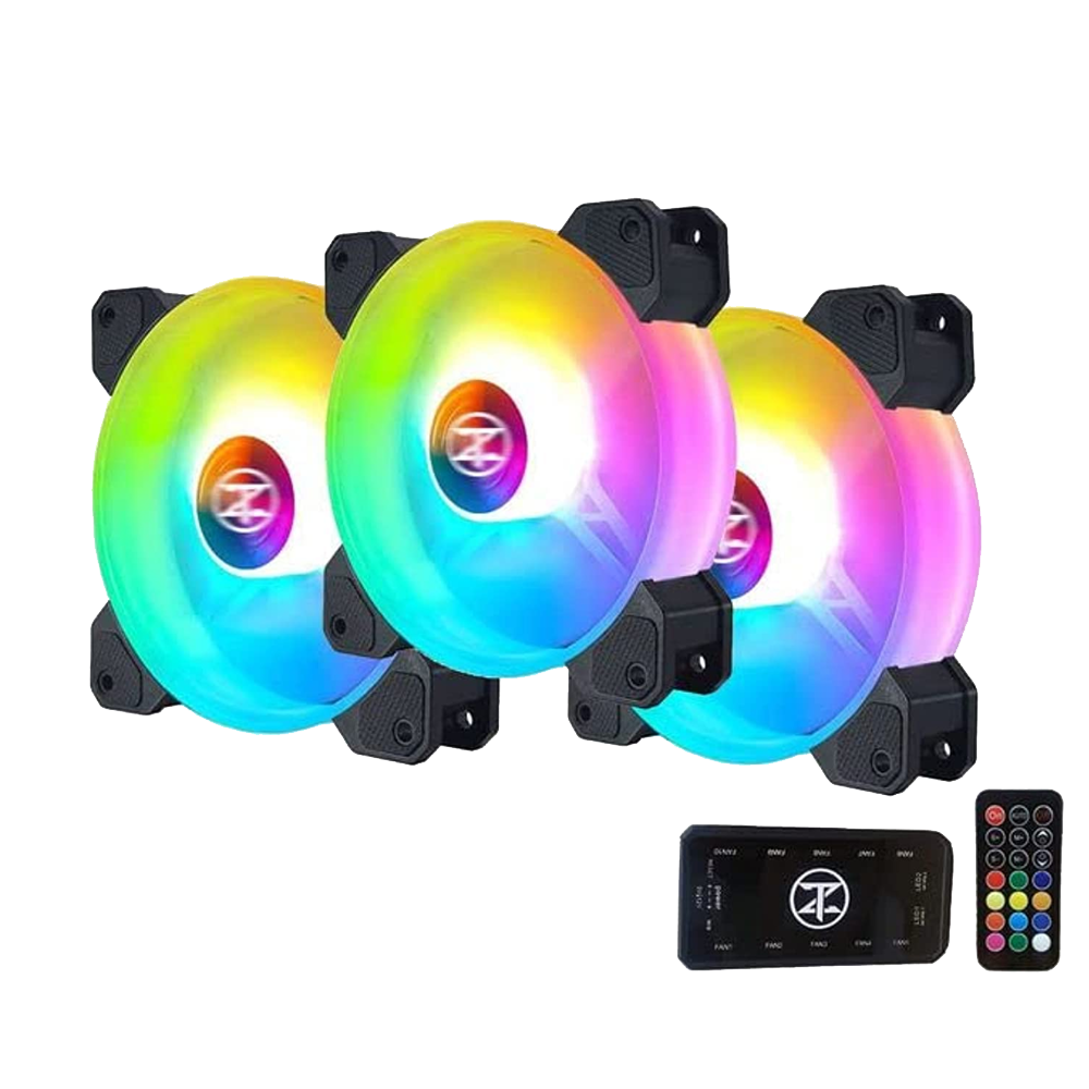 Techno Zone F-3000 RGB Kit Case Fan
