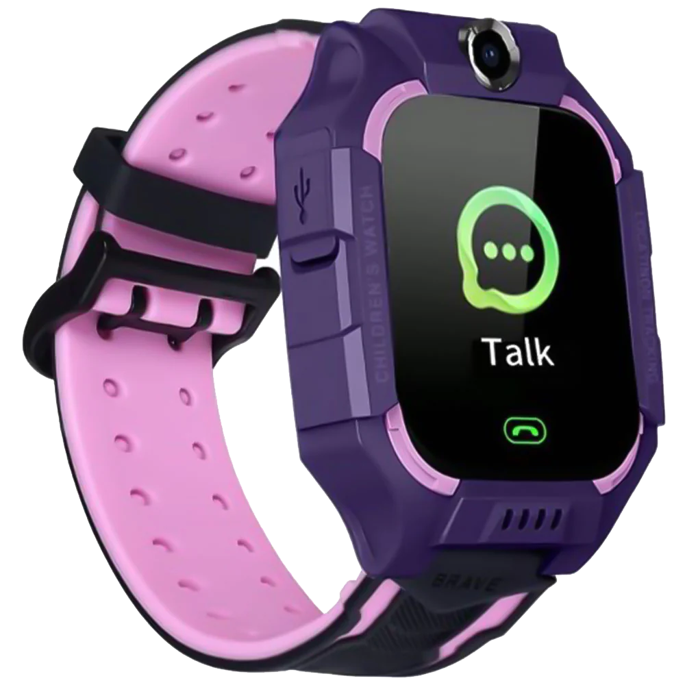 Green Lion Series-5 2G Kids Smart Watch - Purple