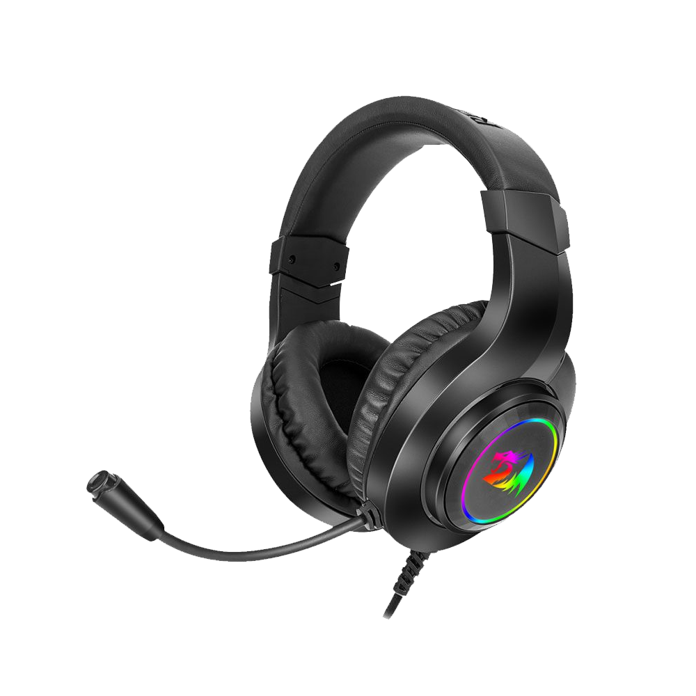 Redragon Hylas H260 RGB Wired Gaming Headphone (Two Socket 3.5mm With Converter + USB)