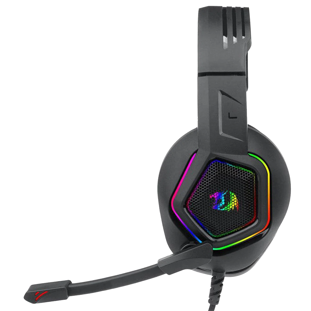 Headphone Wired Redragon Medea H280 (Two Socket+USB)