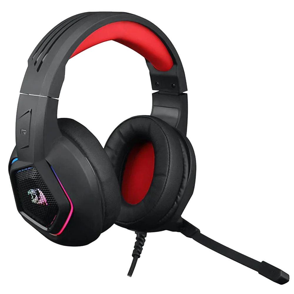 Headphone Wired Redragon Medea H280 (Two Socket+USB)