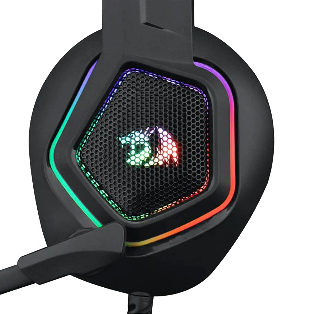 Headphone Wired Redragon Medea H280 (Two Socket+USB)