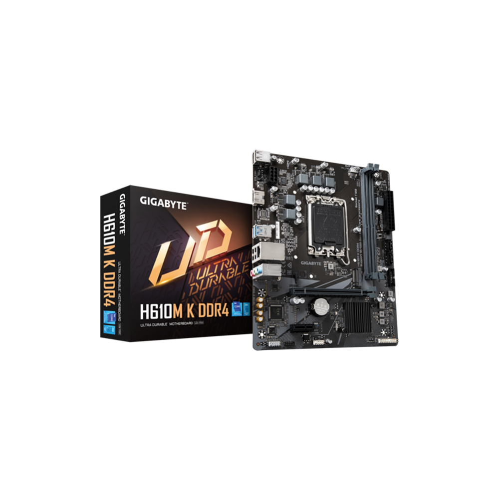 Gigabyte H610M K DDR4 Intel Socket LGA 1700 Motherboard