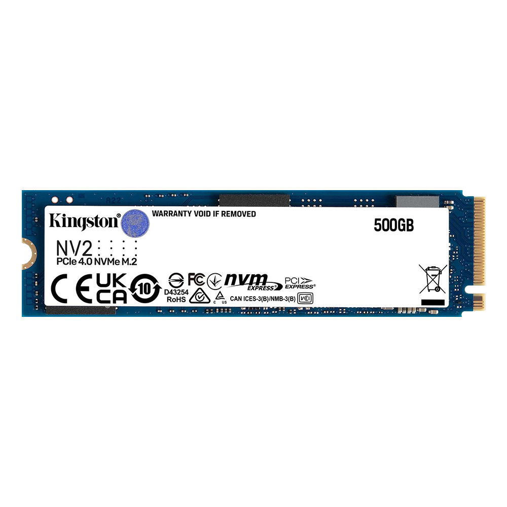 Kingston NV2 500GB NVMe M.2 SSD