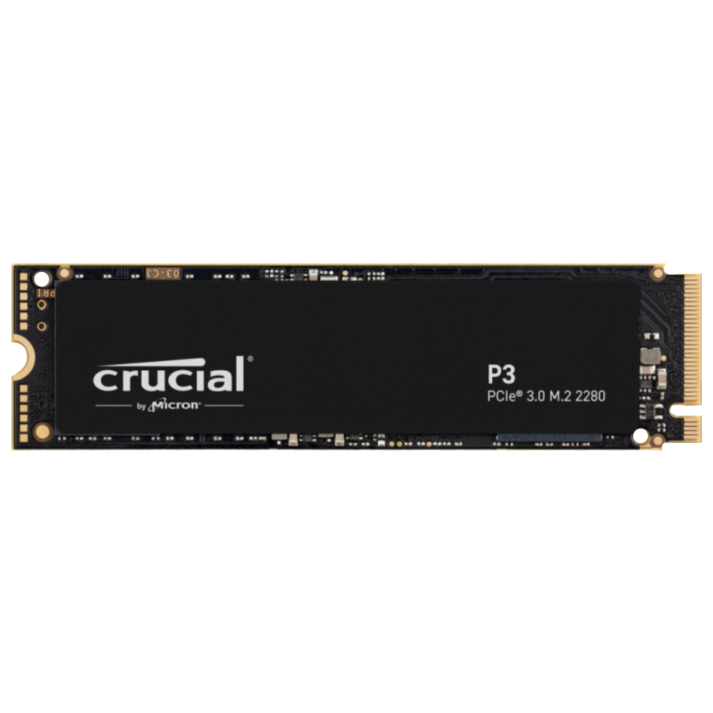 Crucial P3 1TB PCIe NVMe M.2 SSD